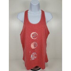 prAna Women's S Racerback Tank Top  Style# W11170152‎ Graphic Moons